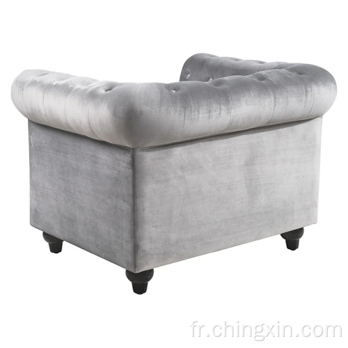 Chaise de bras Chesterfield Canapé en gros meubles